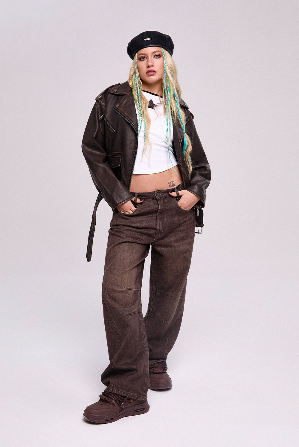 JEAN BAGGY RULES BROWN